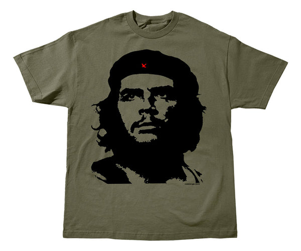 Che Guevara Guerrillero Heroico short-sleeve green T-shirt