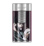 2025 Guevara Cigar Lighter Single Jet Torch with Bullet cutter built in and Gift Box - 3 Styles