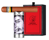 2025 Che Guevara Triple Torch Cigar Lighter with Cigar Punch, Cradle & Gift Box - 4 Styles