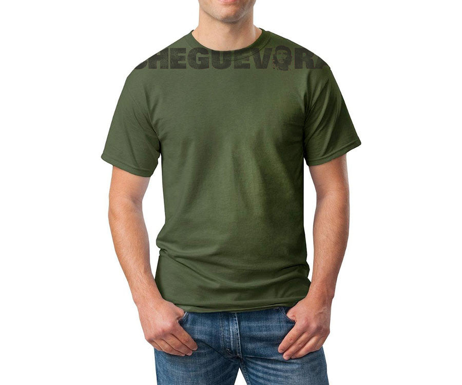 Che Guevara Guerrillero Heroico short-sleeve green T-shirt