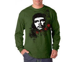  Che Guevara Store Men's Military Shirt Long Sleeve Khaki Che  Guevara : Clothing, Shoes & Jewelry